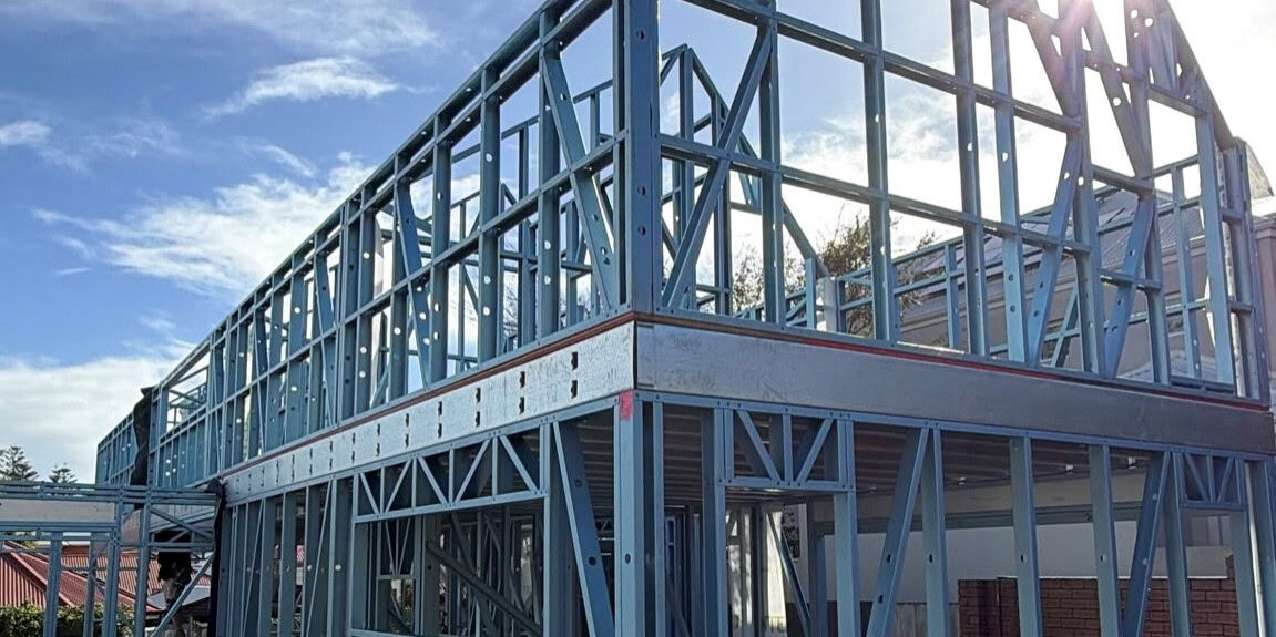 Steel close up